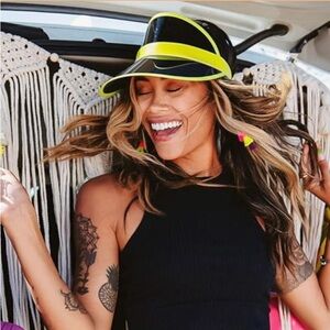 Tipsy Elves Retro Neon Visor NWT